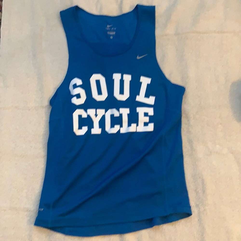 Nike/SoulCycle Men’s small blue tank top